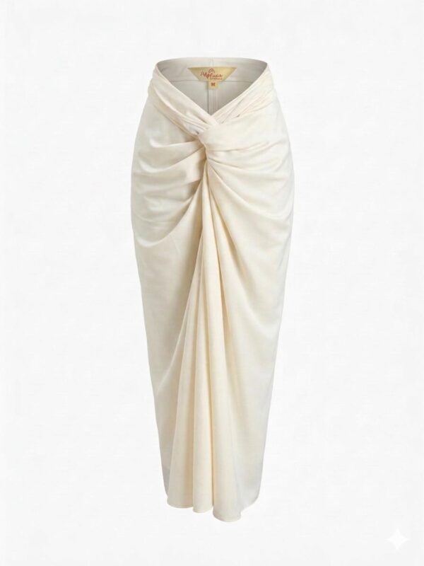 Marshmallow Wrap Around Skirt