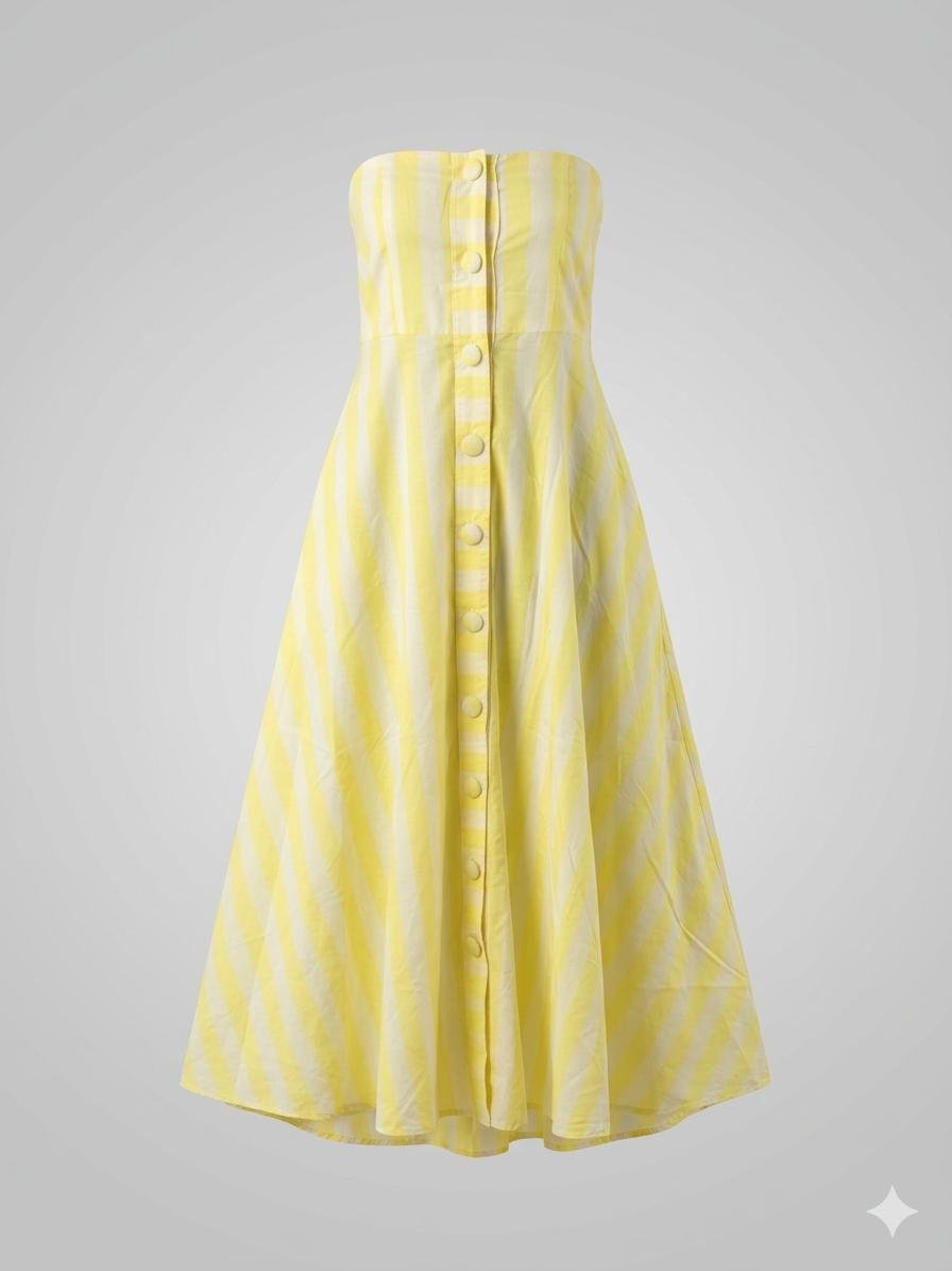 Limelight Stripe Tube Dress